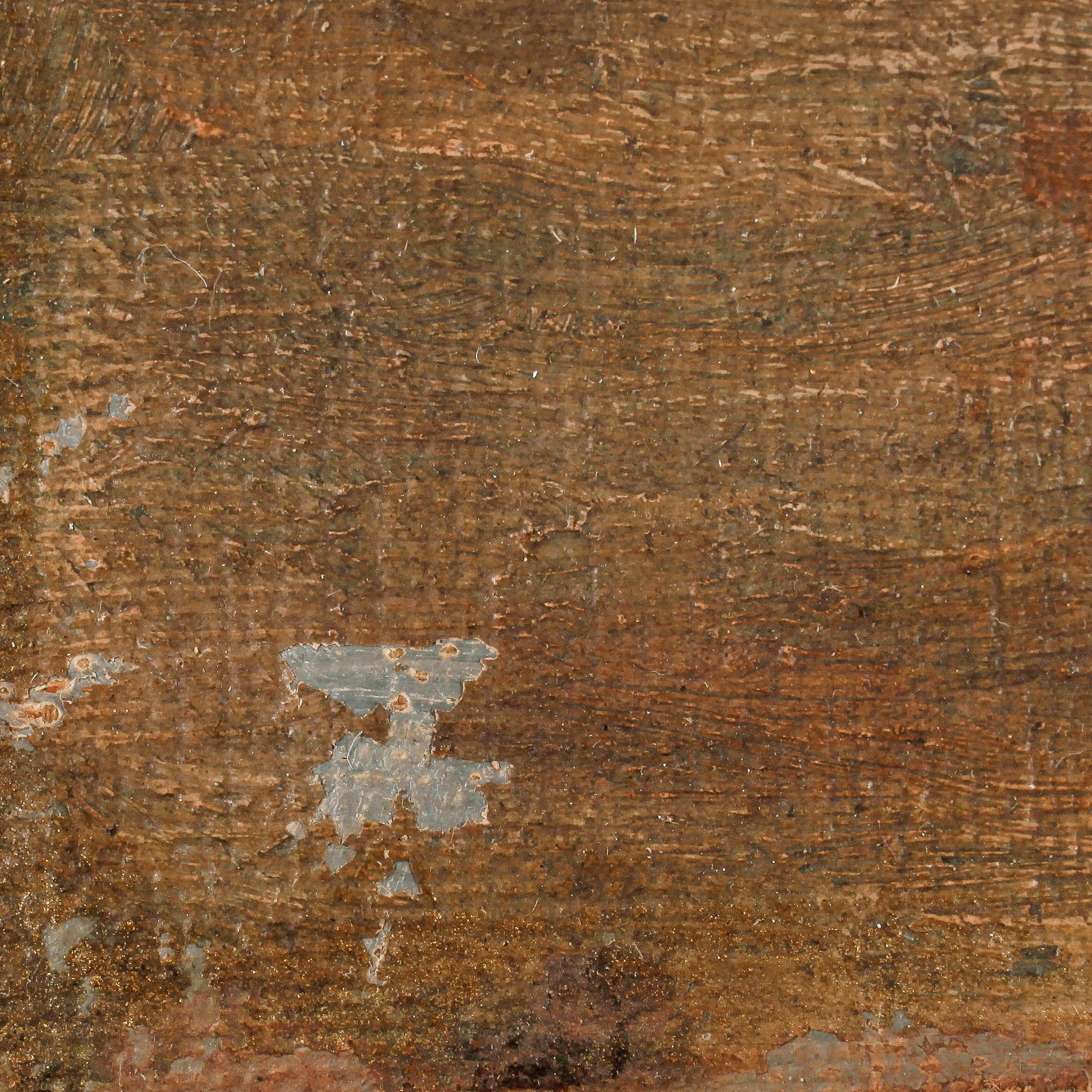 OKÄND KONSTNÄR, olja på duk, ej signerad, 1800-tal.