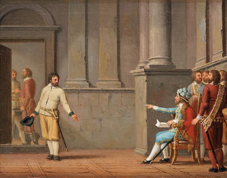 Pehr Hilleström, "Engelbreckt och K:Eric XIII".