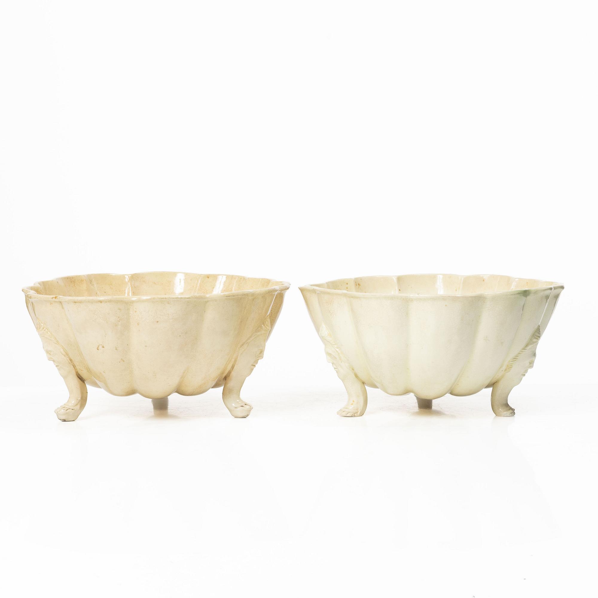 A pair of moulds, England, 19th Century.