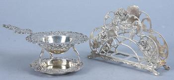 PARTI SILVER, 7 delar, 1900-tal. 660 g.