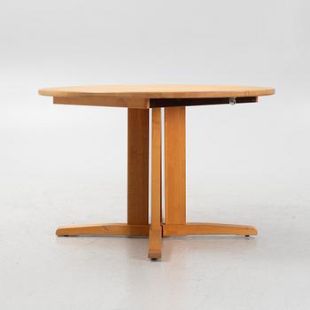 Yngve Ekström, a 'Björka' birch dining table, Stolab, late 20th century.