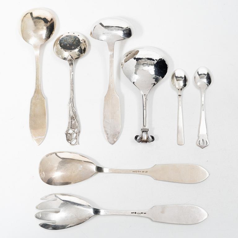 Cutlery, 31 pcs, silver, Sweden 20th century.