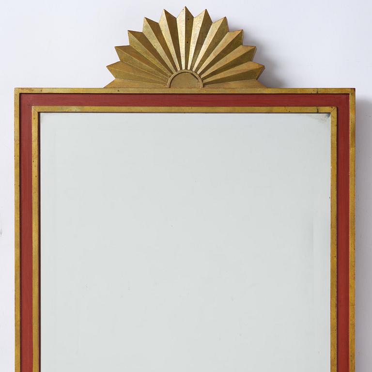 Otto Schulz, a pair of Swedish Grace mirrors, Boet, Gothenburg, 1920s.