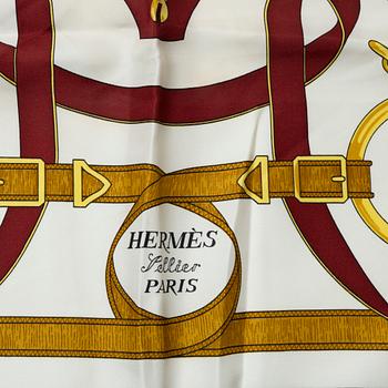 Hermès, scarf, "Eperon d'Or".