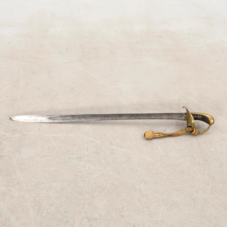 Sabre, m / 1842 for the cavalry, Eskilstuna Jernmanufaktur, 19th century.