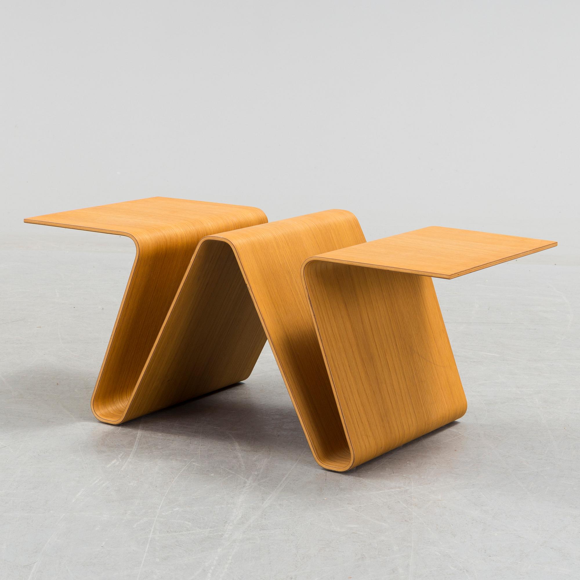 A 'Paper Master' table by Torbjörn Andersen Norway Says for Swedese.