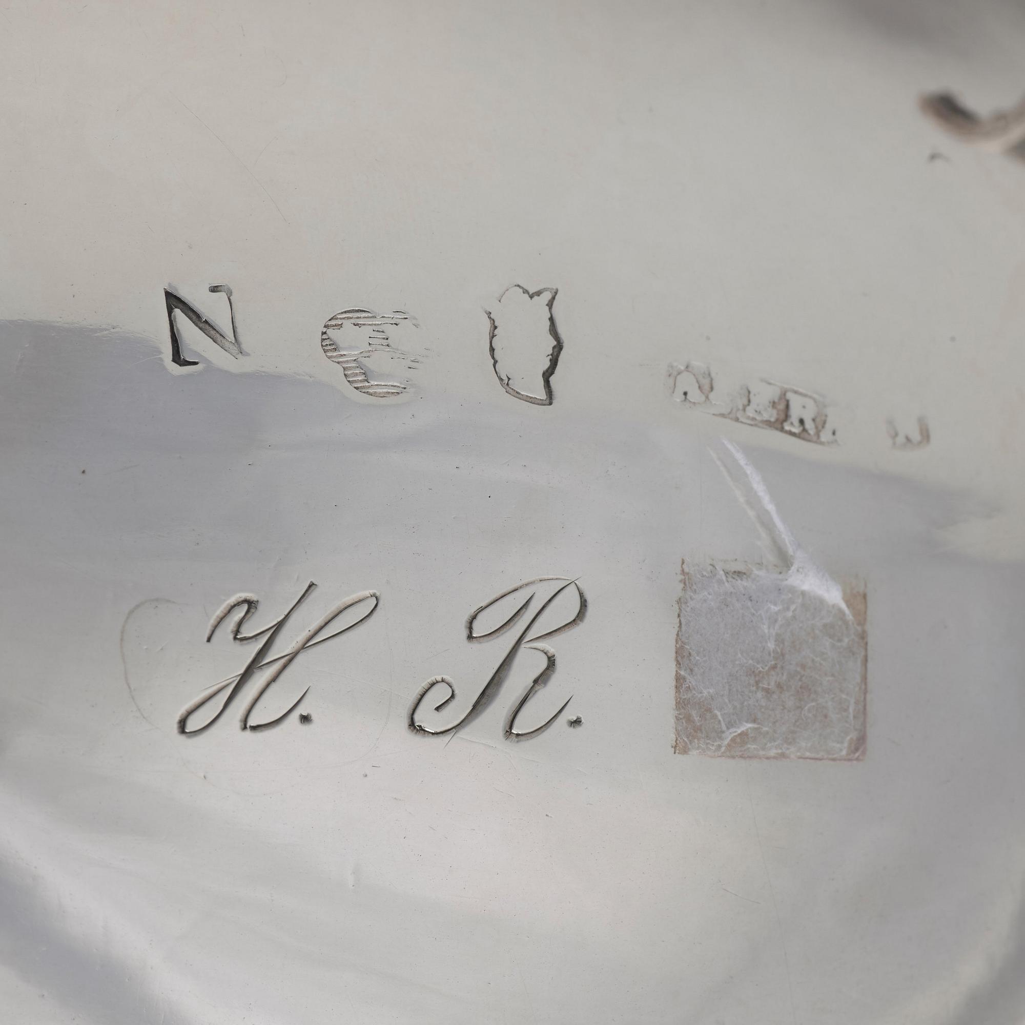 A Swedish 18th century parcel-gilt silver cream-jug, mark of Petter Åkerman, Stockholm 1782.