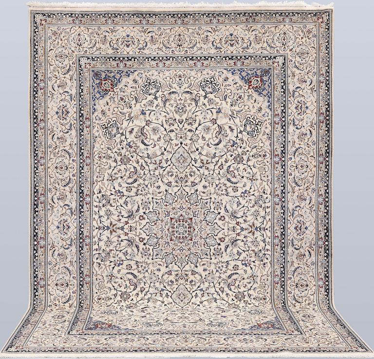 Matta, Nain, part silk, 285 x 197 cm.