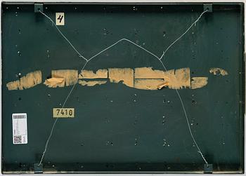 BENGT BERGLUND, enamel, signed and dated Gustavsberg -74.