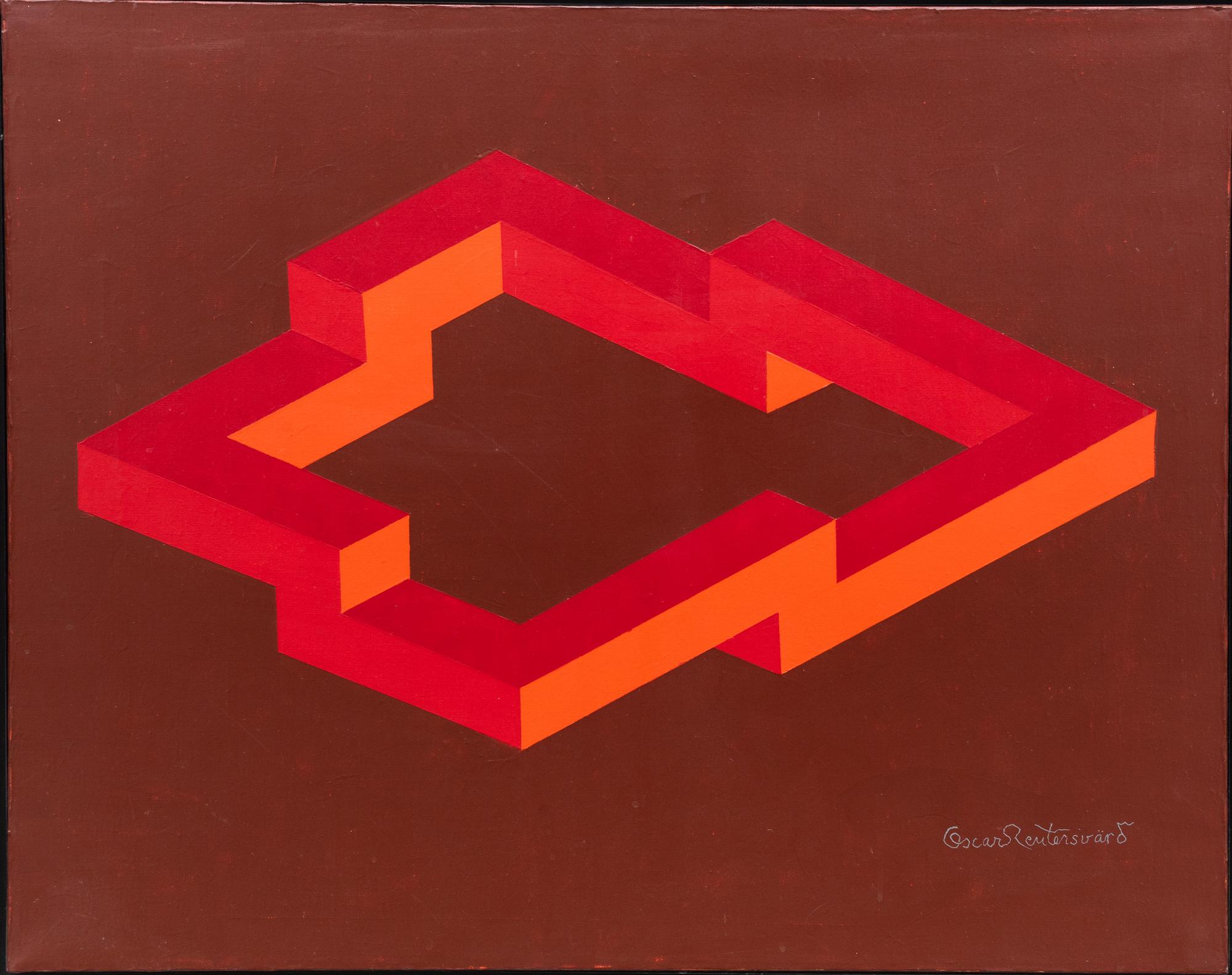 Oscar Reutersvärd, Komposition.