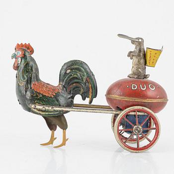 Lehmann, A tinplate "Duo 722" Germany. In production 1918-45.