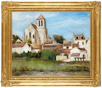 86. Carl Fredrik Hill, "Kyrkan i Montigny".