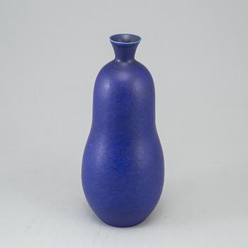 CARL-HARRY STÅLHANE, a unique stoneware vase, Rörstrand, Sweden 1940's.