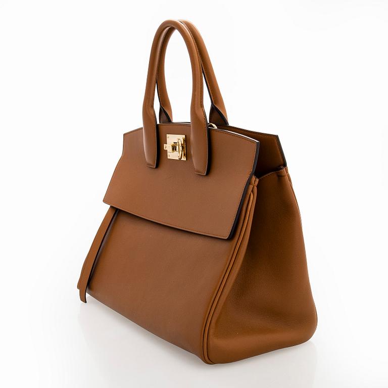 Salvatore Ferragamo, a 'Studio' bag.