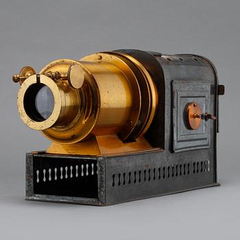 KARBIDPROJEKTOR, London, omkring 1900.