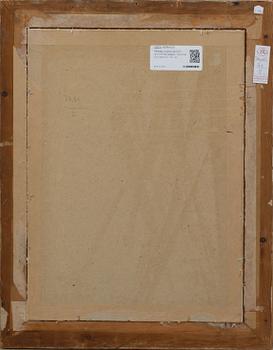 PIERRE ANDRÉ BOUEY, akvarell på papper, signerad och daterad -74.