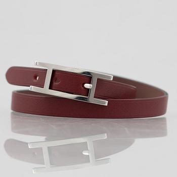 Hermès, armband "Behapi Double Tour".