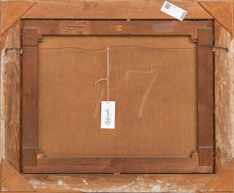 Vilhelm Theodor Fischer, oil on canvas, signed, dated.