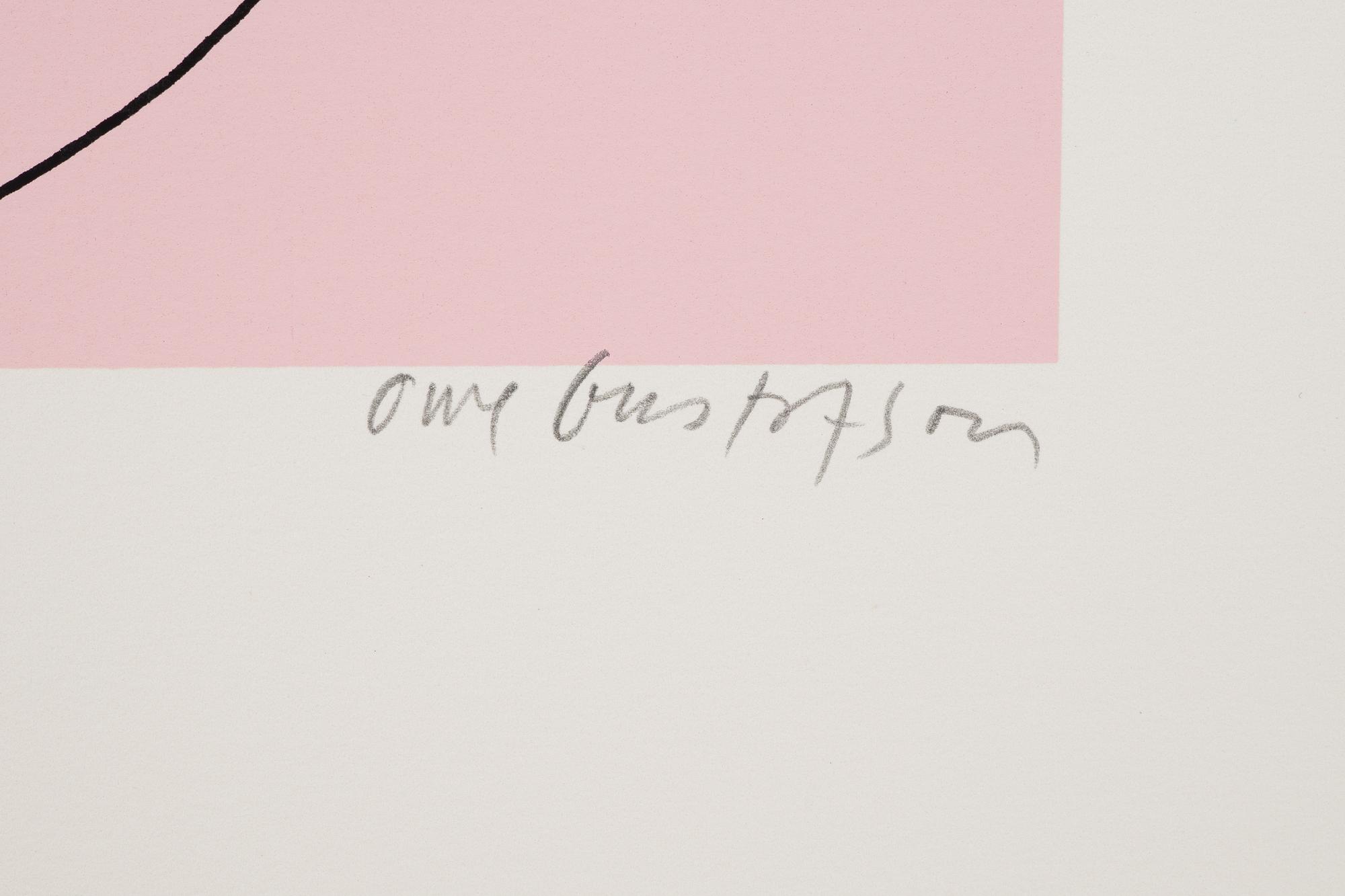 Owe Gustafsson, mapp med 4 färgserigrafier, signerade 90/300.