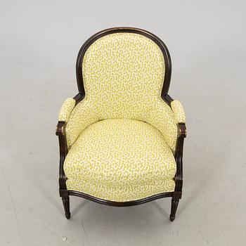 Armchair in Louis XVI style, first half of the 20th century.