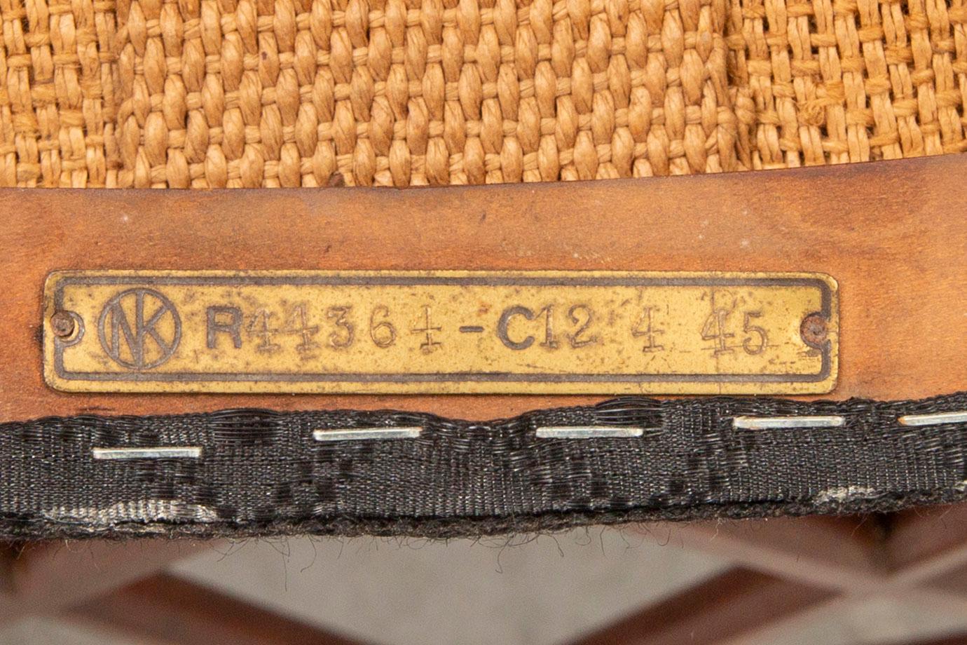 Stolar, 4 st "Lawrence" NK (Nordiska Kompaniet) 1940-tal.