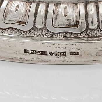 Christian Hammer, kandelabrar, ett par, silver, Stockholm 1854-1863.