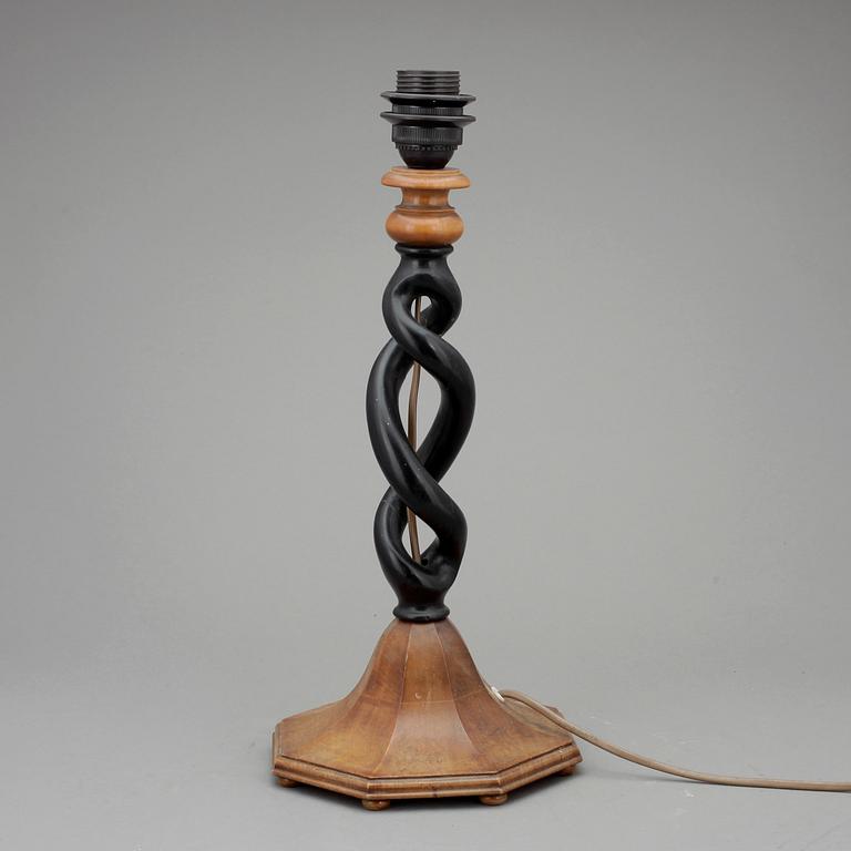 BORDSLAMPA, 1930-tal.
