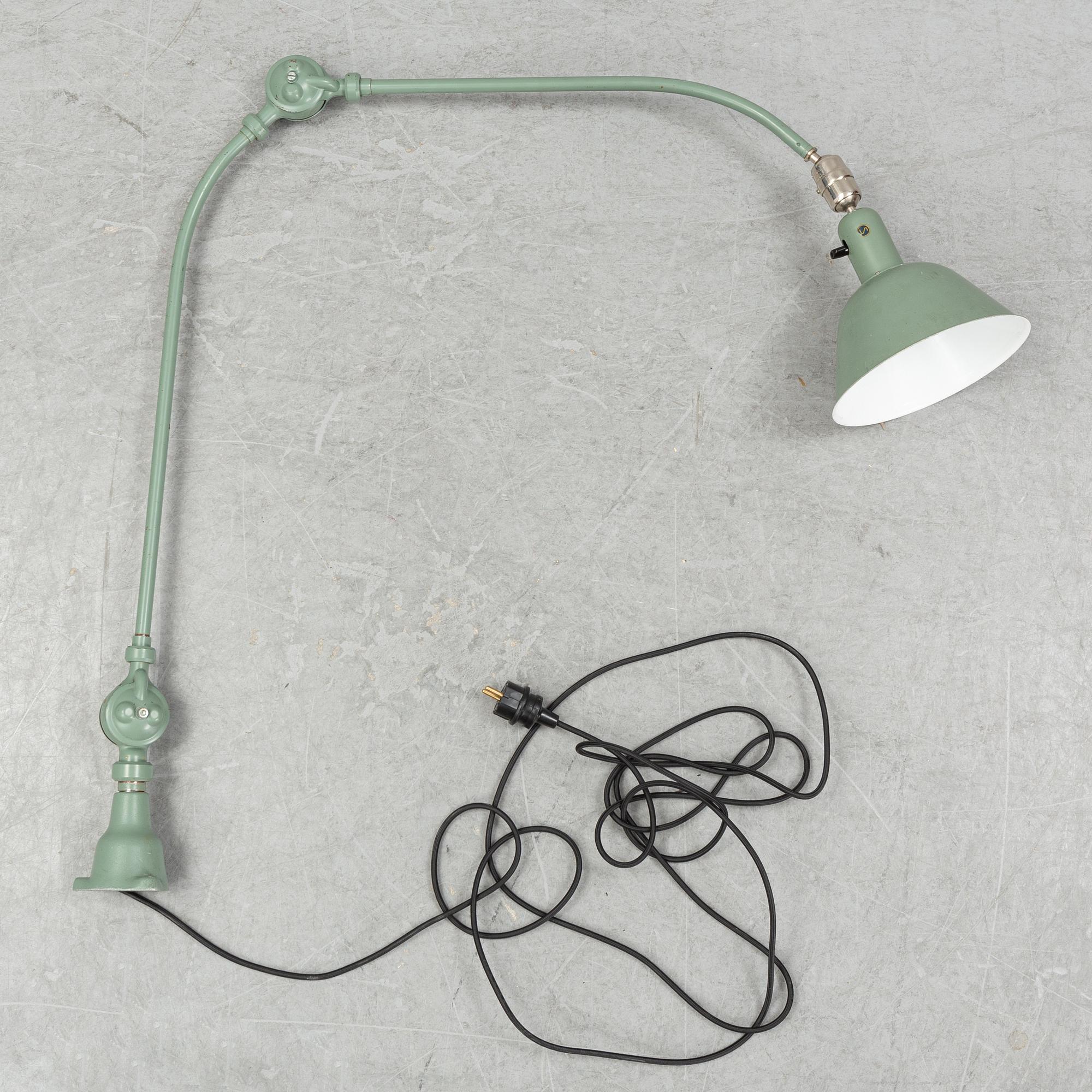 Johan Petter Johansson, a 'Triplex-Pendel' industrial lamp for Asea, mid 20th Century.