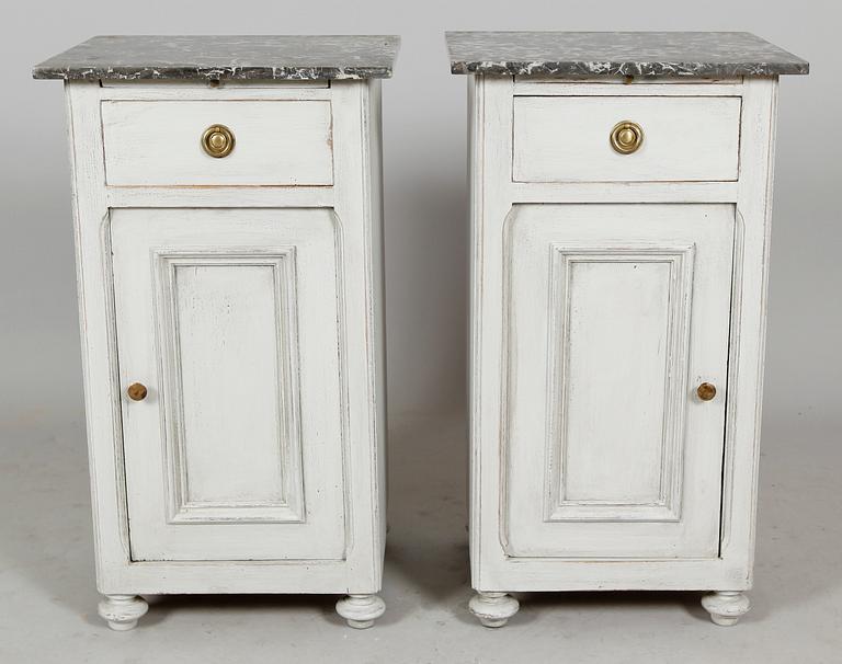 NATTDUKSBORD, 1 par, tidigt 1900-tal.