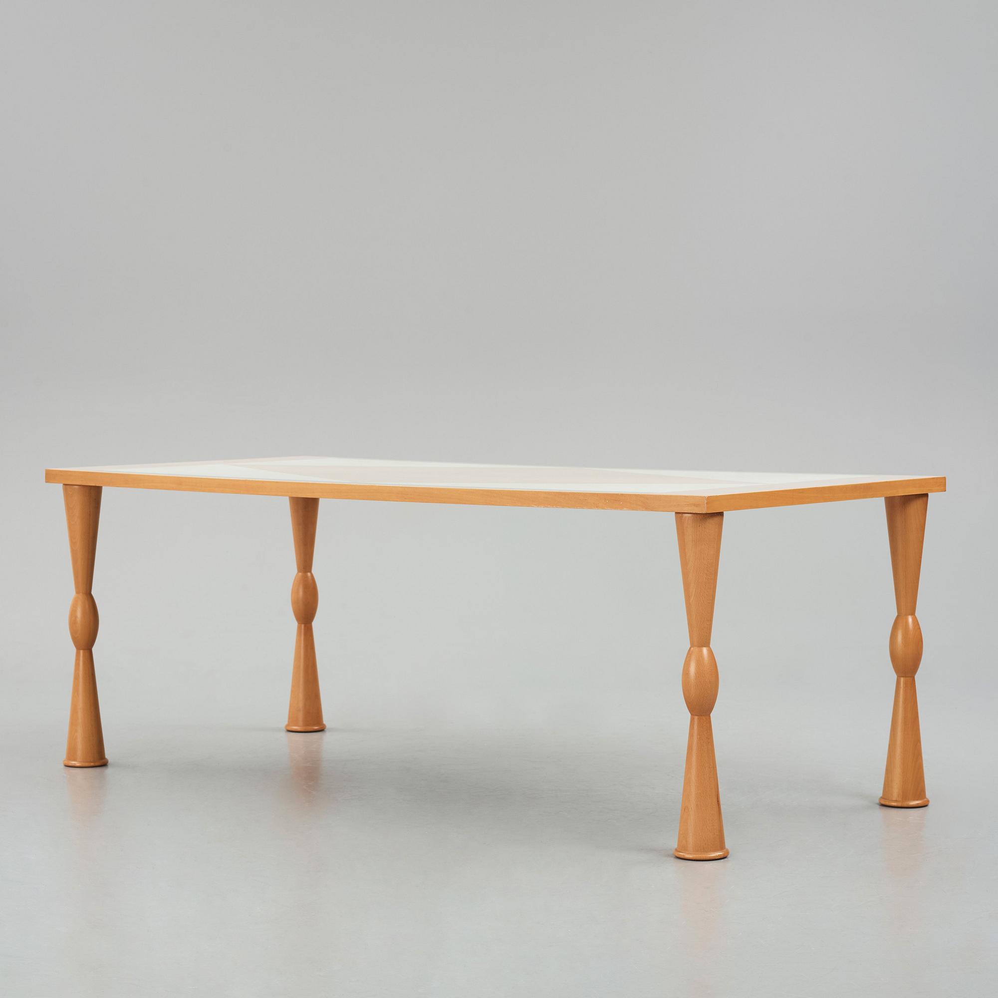Ettore Sottsass, a "Filicudi", table, Zanotta, Italy ca 1992.