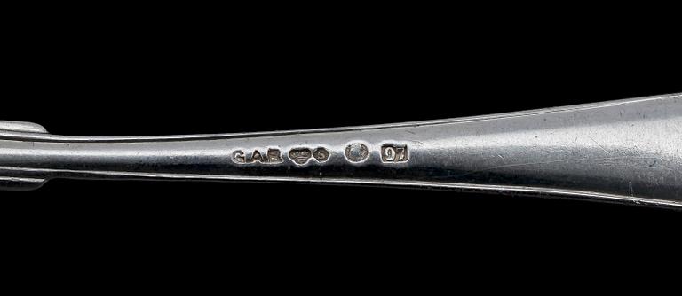 SKEDAR, 24 st, silver, GAB, Stockholm, 1913-1916. Tot vikt 692.