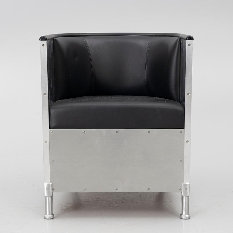 Mats Theselius, armchair, 'Aluminium', Källemo, after 1990.