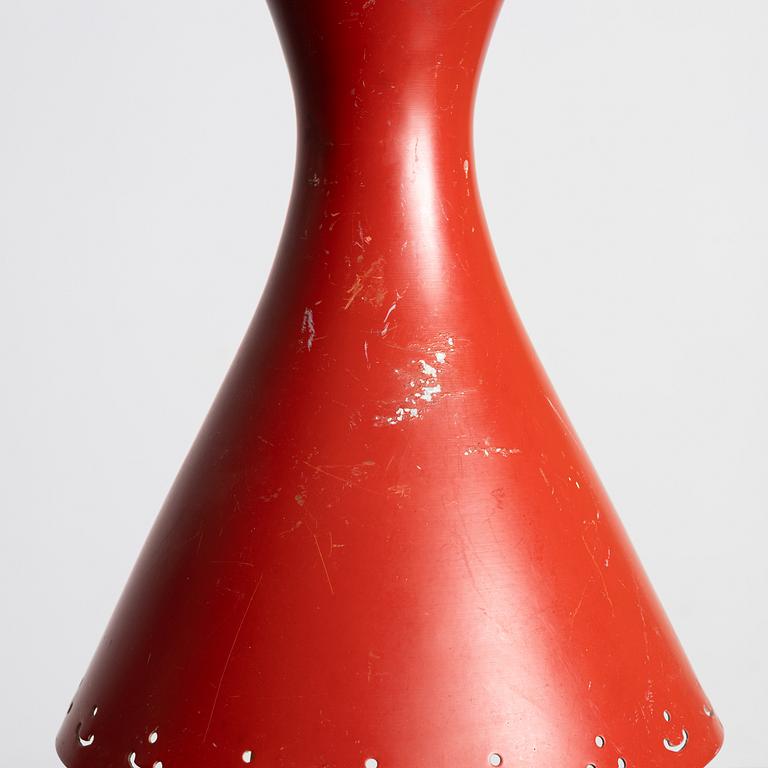 Bertil Brisborg, a pair of ceiling lamps, Nordiska Kompaniet, 1950s.