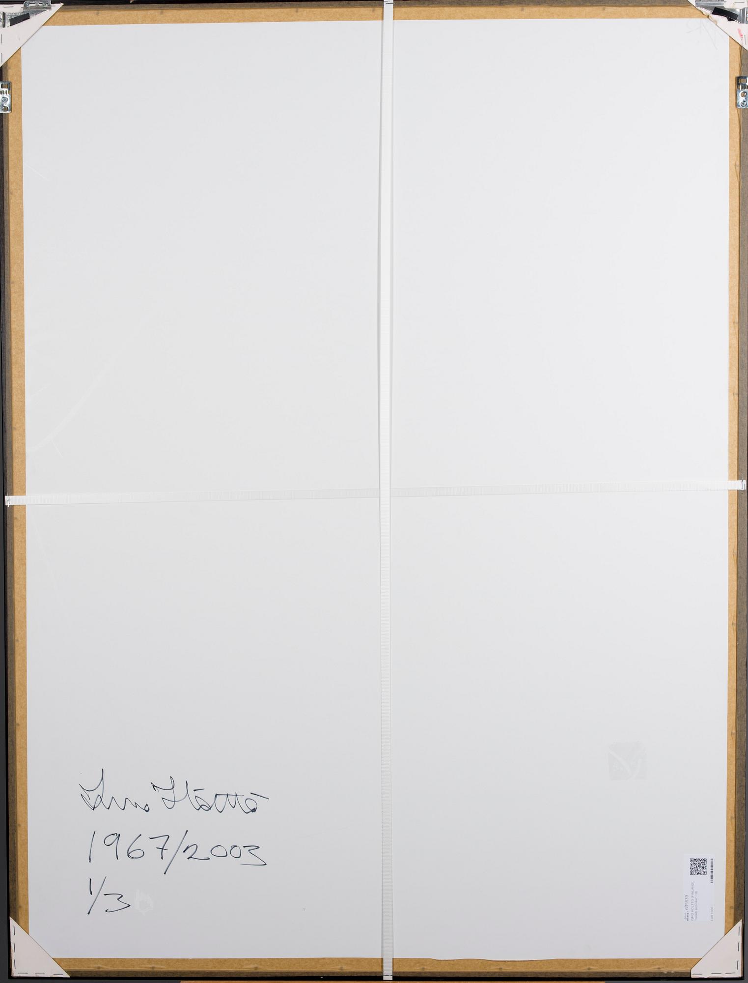 ISMO HÖLTTÖ, fotografi, lambda print, signerad och daterad 1967/2003 a tergo.