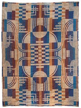 Matto, Art Deco, Keski-Eurooppa 1920/1930-luku. Noin 360 x 265 cm.