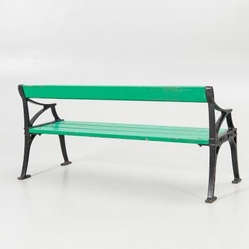 Garden bench, "Tessin", Tierp, Nola Stockholm, 20th century.