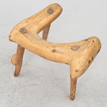 A birth stool.