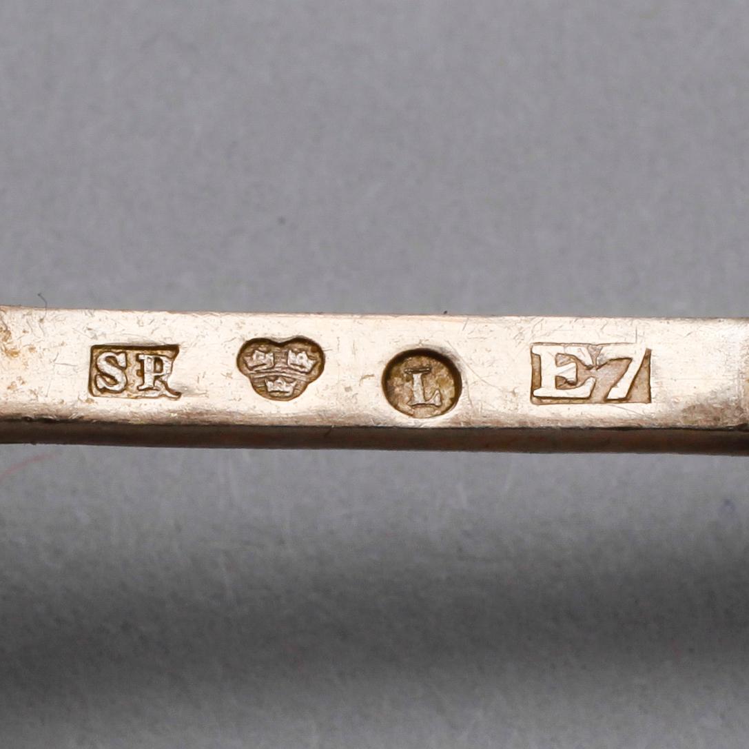 BESTICK, 13 delar, silver, olika modeller, 1900-tal. Vikt ca 220 gram.