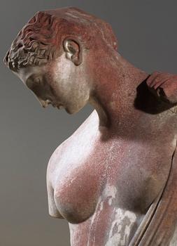 SKULPTUR, marmor, 1800-tal.