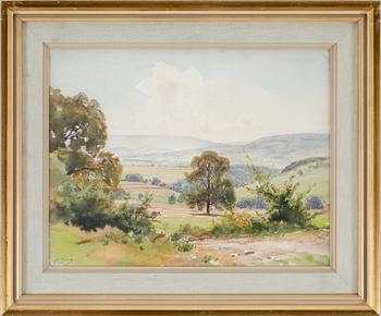 Henri Zuber · HENRI ZUBER, akvarell. Sign.