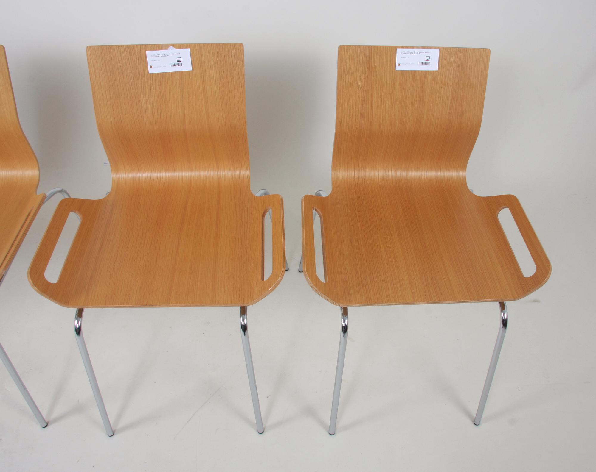 STOLAR, 4 st, design Björn Dahlström. Modell BD 6.