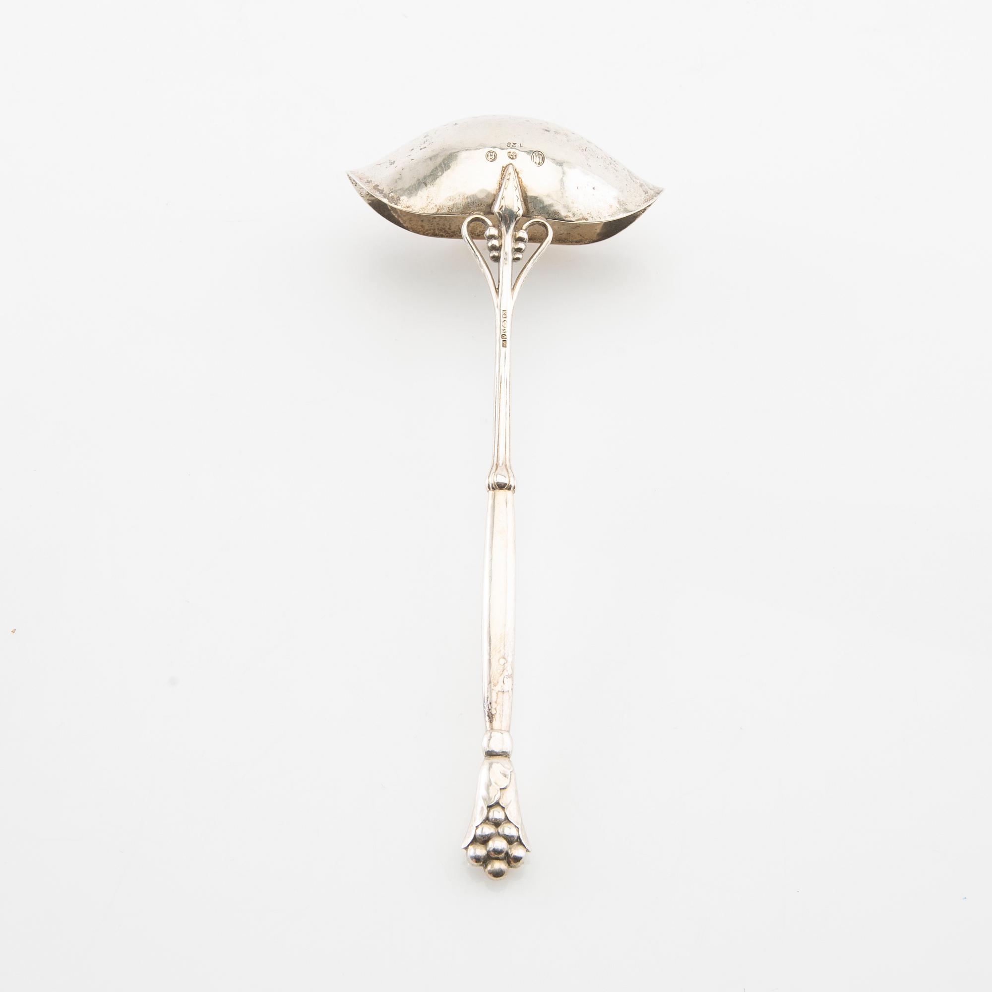Georg Jensen, sauce ladle silver, Denmark 1928.