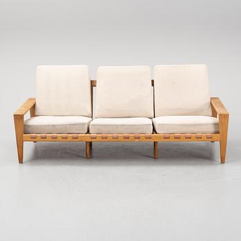 Svante Skogh, an oak sofa, Seffle Möbelfabrik, Sweden, 1960s.