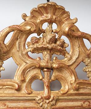 SPEGEL, av Johan Åkerblad (mästare i Stockholm 1758-1799), rokoko, 1770-tal.