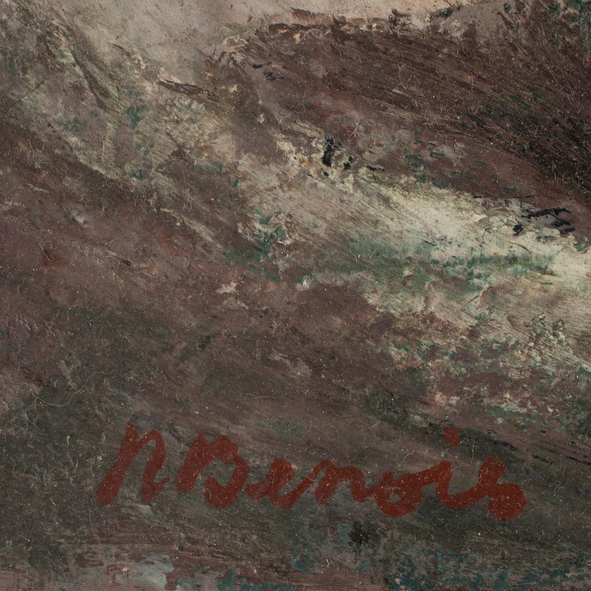 NADIA BENOIS, olja på duk, signerad Benois.