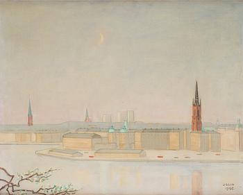 713. Einar Jolin, View over Stockholm.