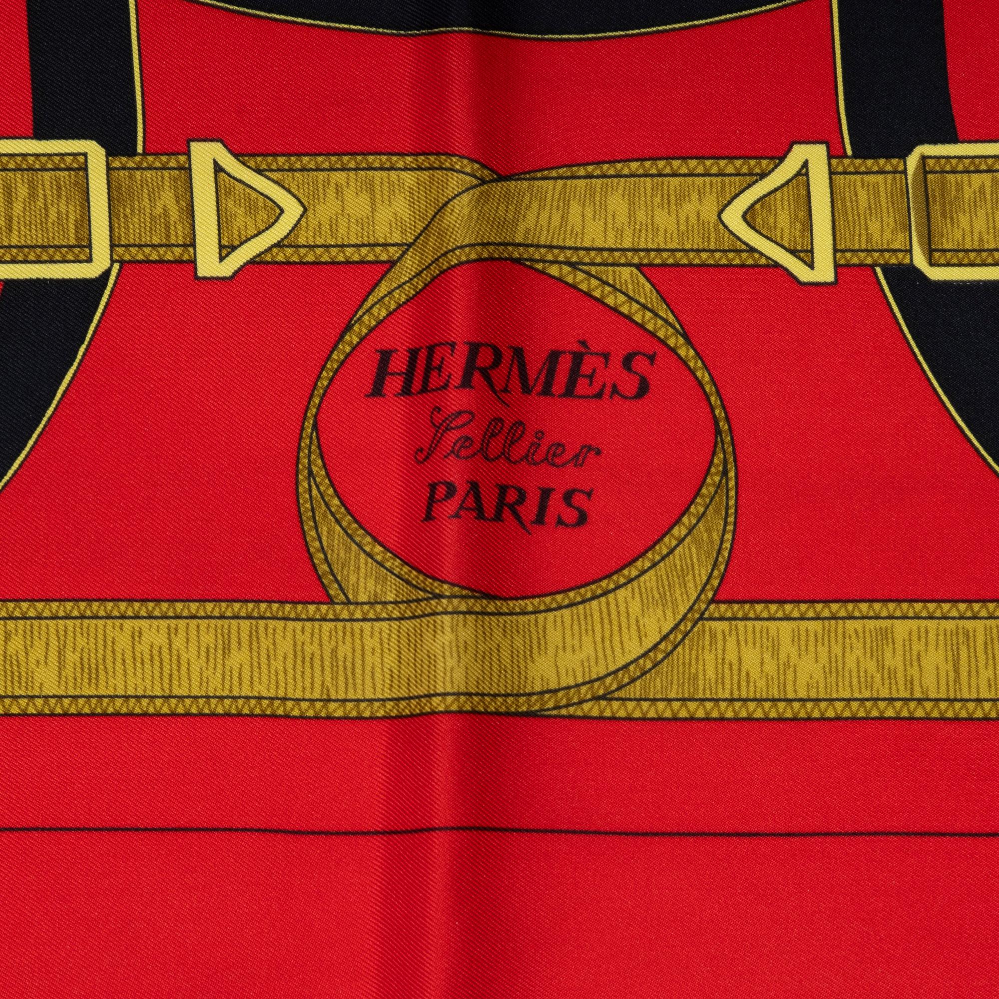 Hermès, scarf, "Eperon d'Or".