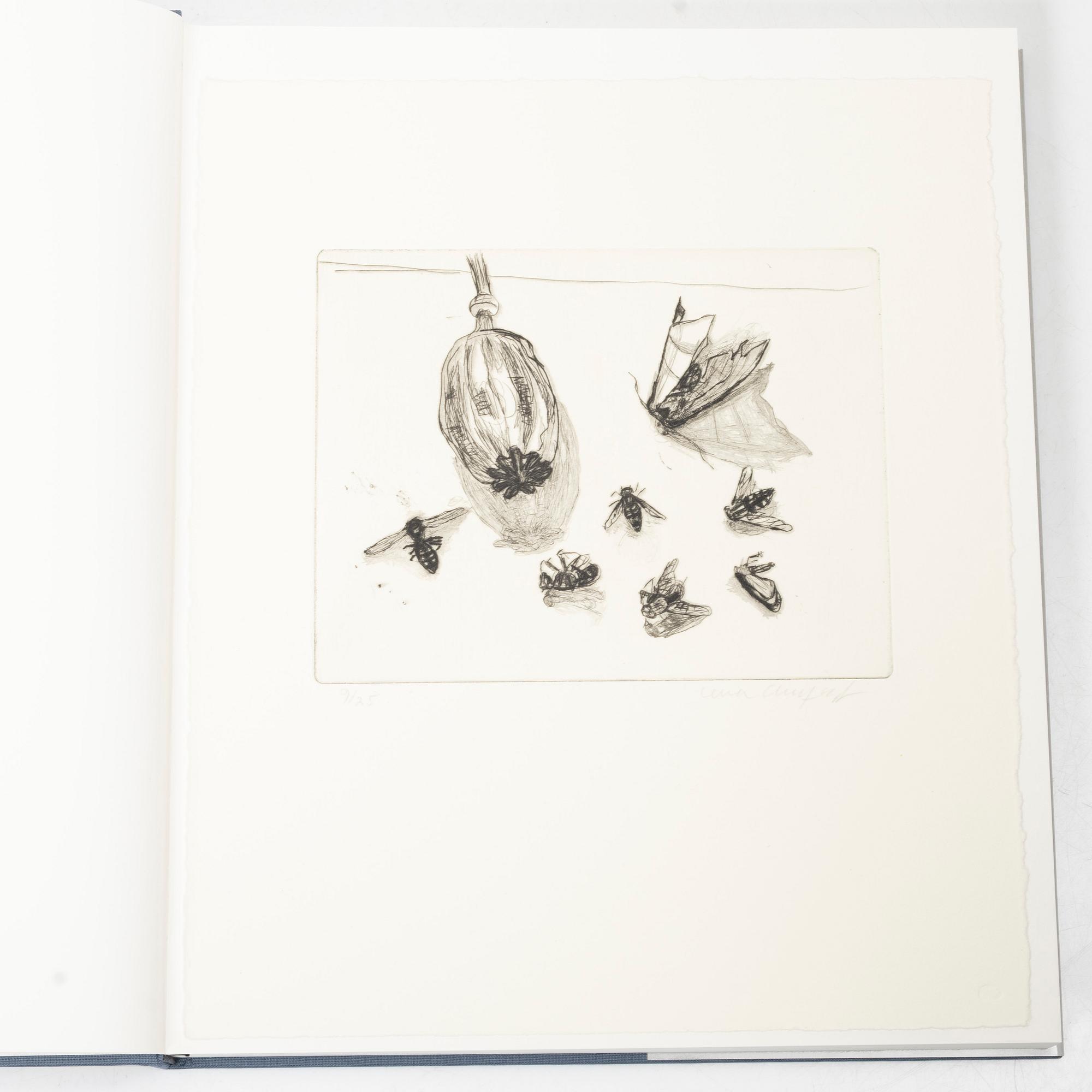 Lena Cronqvist, Catalogue raisonné, “Copper Plate Prints 1974–2009”, with “Stilleben II”, etching, signed and numbered 9/25.