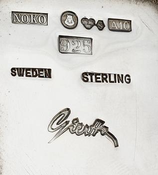 SKÅL, sterling silver, Claes Giertta, Stockholm, 1975. Vikt ca 539g.