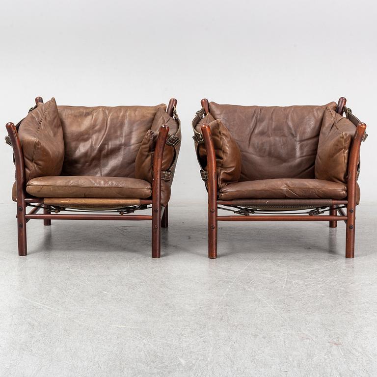 ARNE NORELL, a pair of 'Ilona' easy chairs.